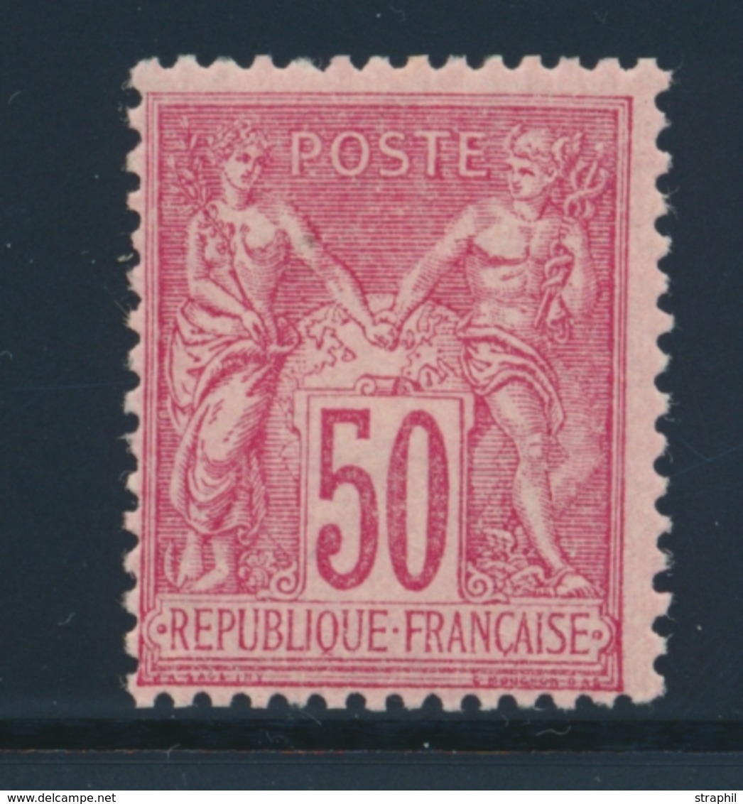 * N°98 - 50c Rose - TB - 1876-1878 Sage (Typ I)