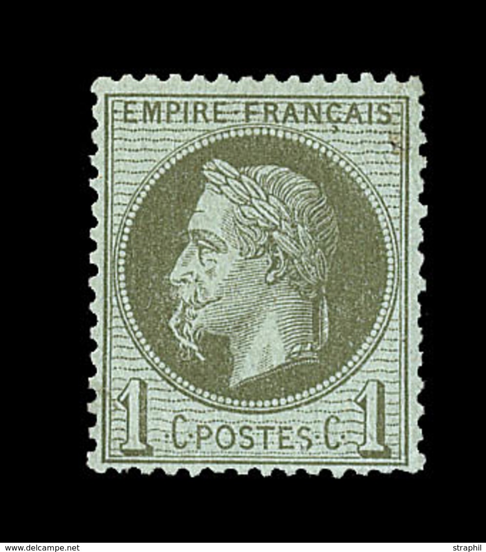 * N°25b - 1c Bronze - A La Cigarette - Signé Lemaire/Pavoille - TB - Unclassified