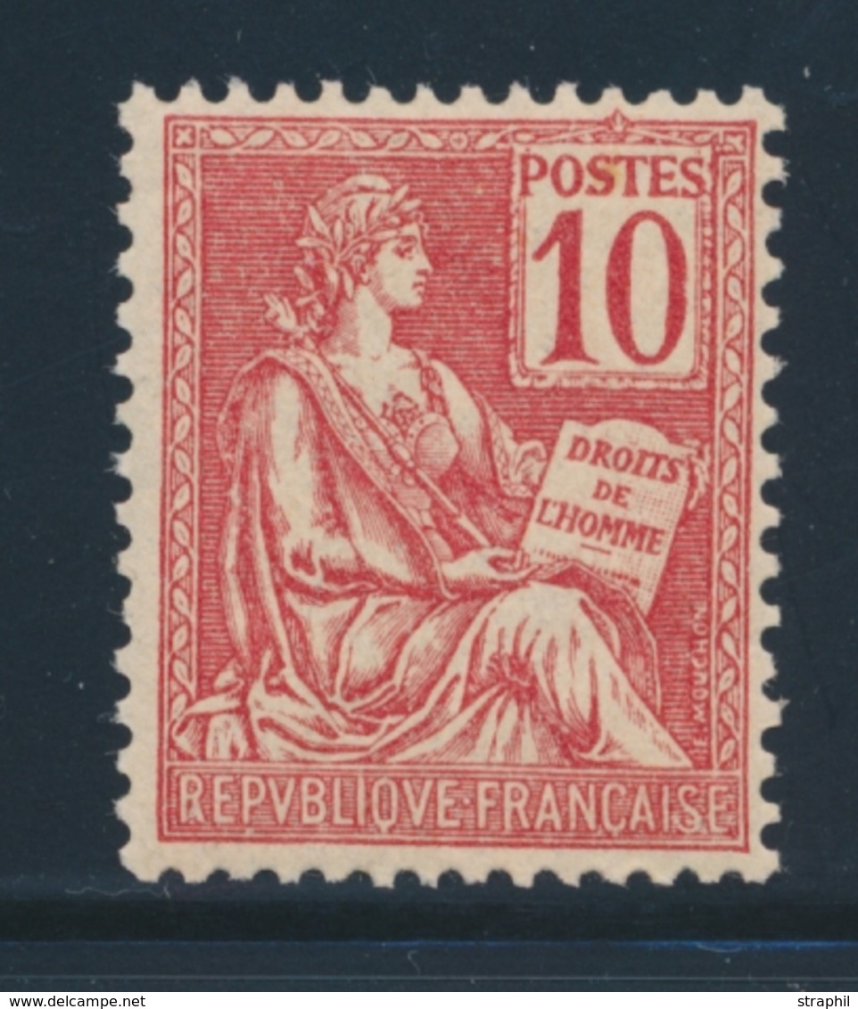 ** N°116 - 10c Rouge - Bon Centrage - TB - 1900-02 Mouchon