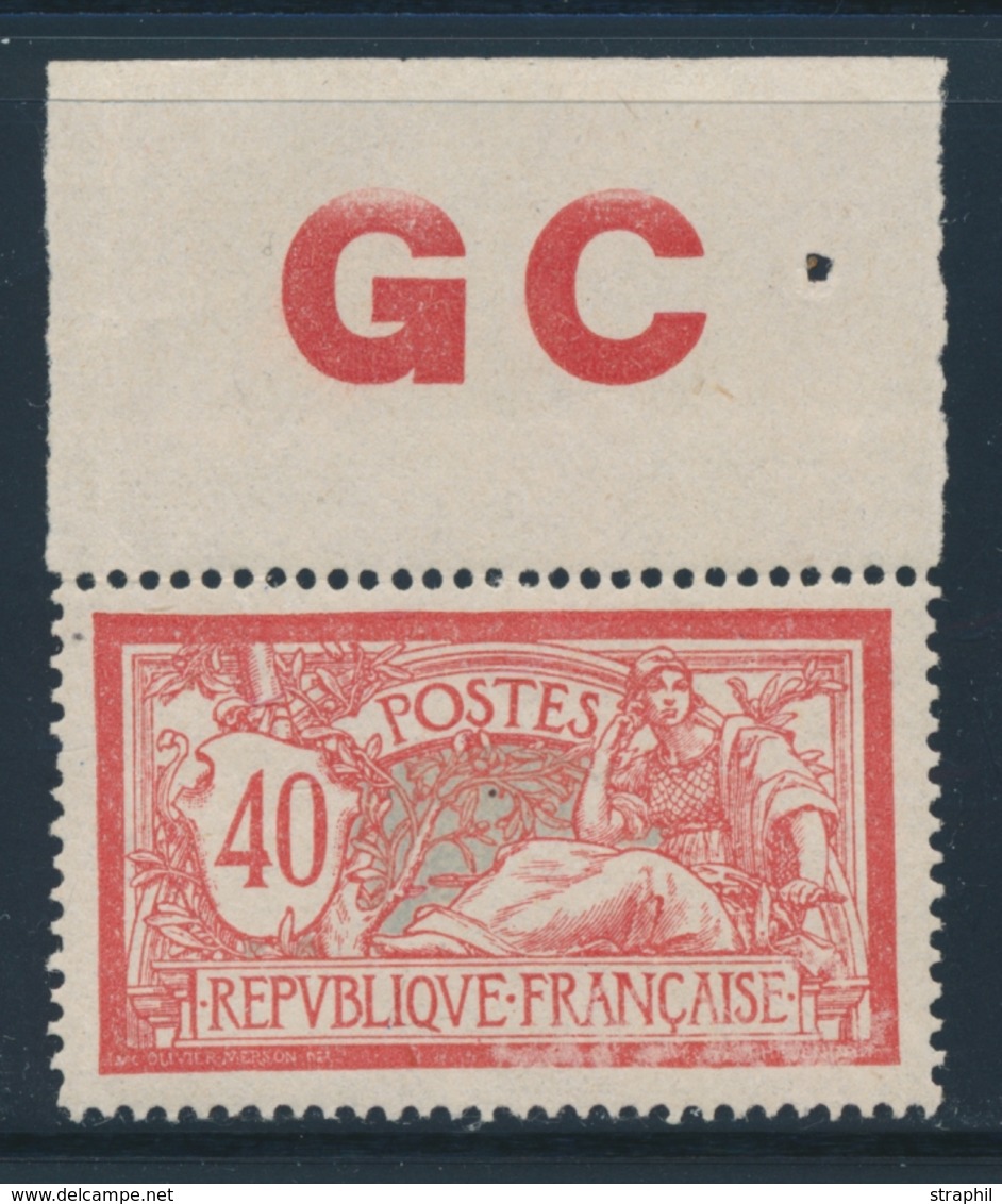 ** N°119d - Manchette GC - TB - 1900-27 Merson