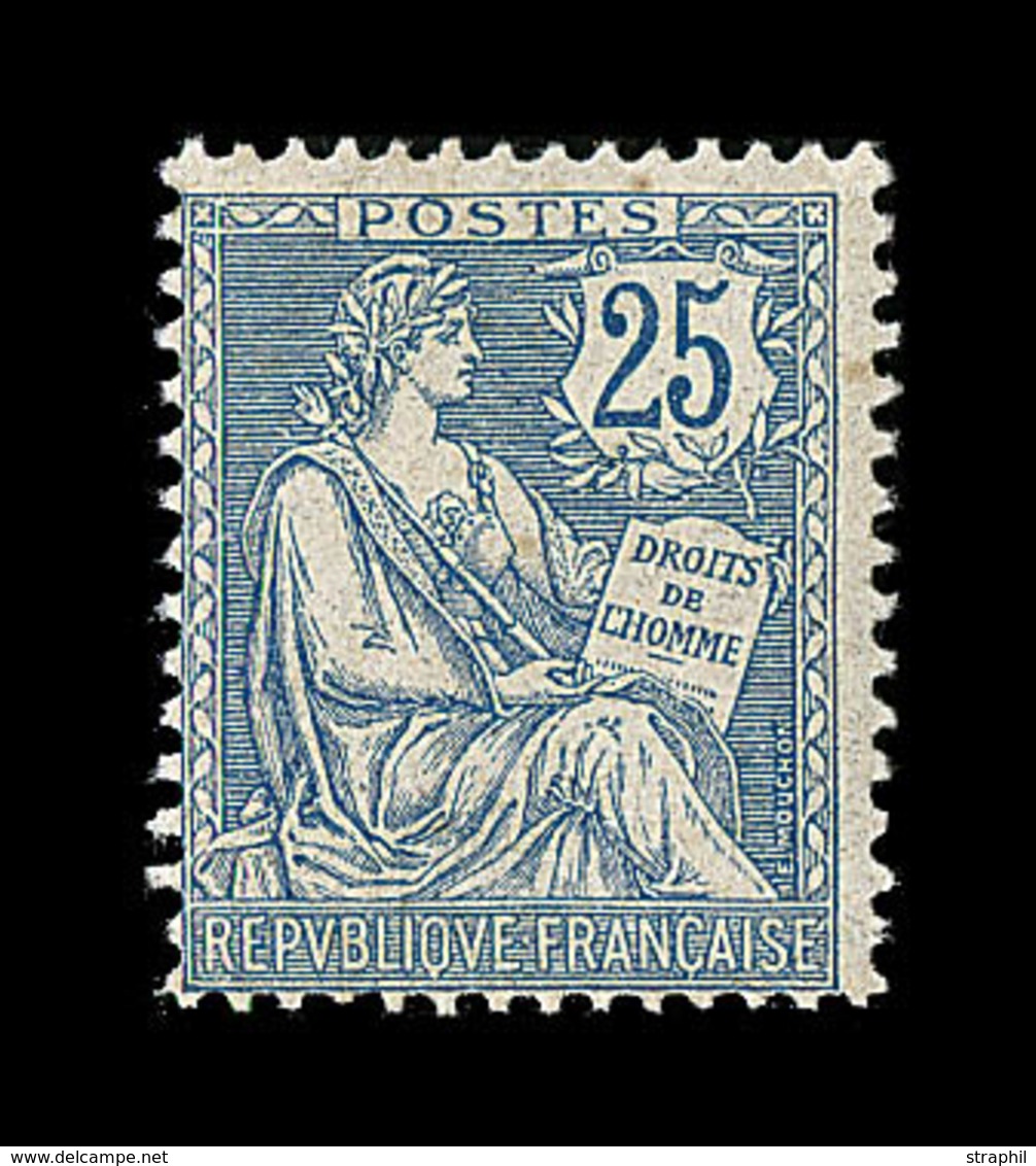 ** N°127 - 25c Bleu - TB - 1900-02 Mouchon