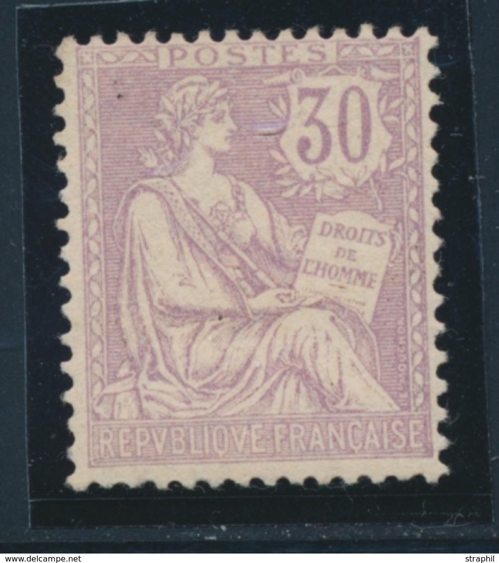 ** N°128 - 30c Violet - Bon Centrage - TB - 1900-02 Mouchon