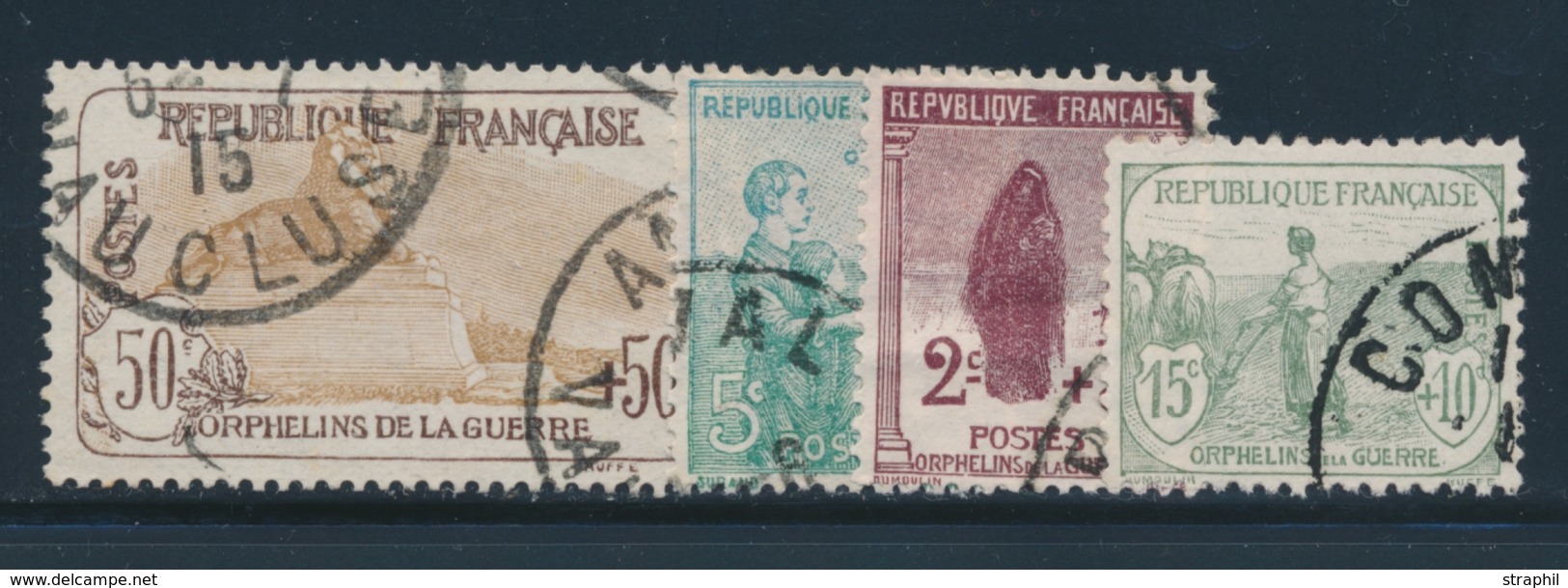 O N°148/50, 153 - TB - Unused Stamps