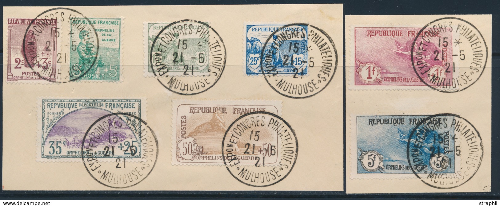 F N°148/55 - 1ère Série Orphelin - Obl. Congrès - 21/5/21 - S/2 Fgts - TB - Unused Stamps