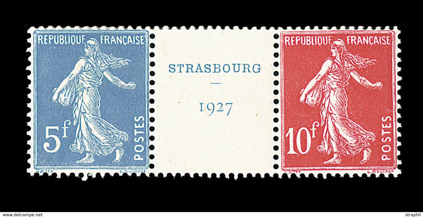 ** N°242A - Centre Du BF N°2 - Signé - TB - Unused Stamps