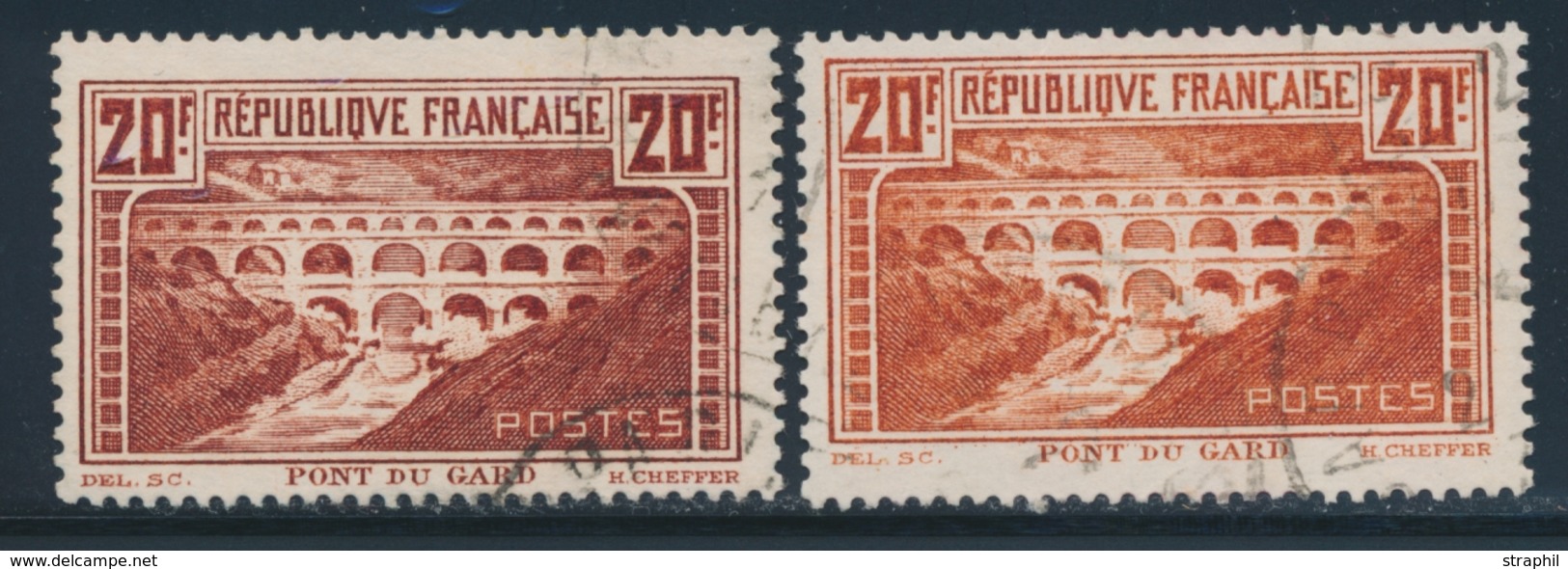 O N°262A, 262Aa - (Type I) - TB - Neufs