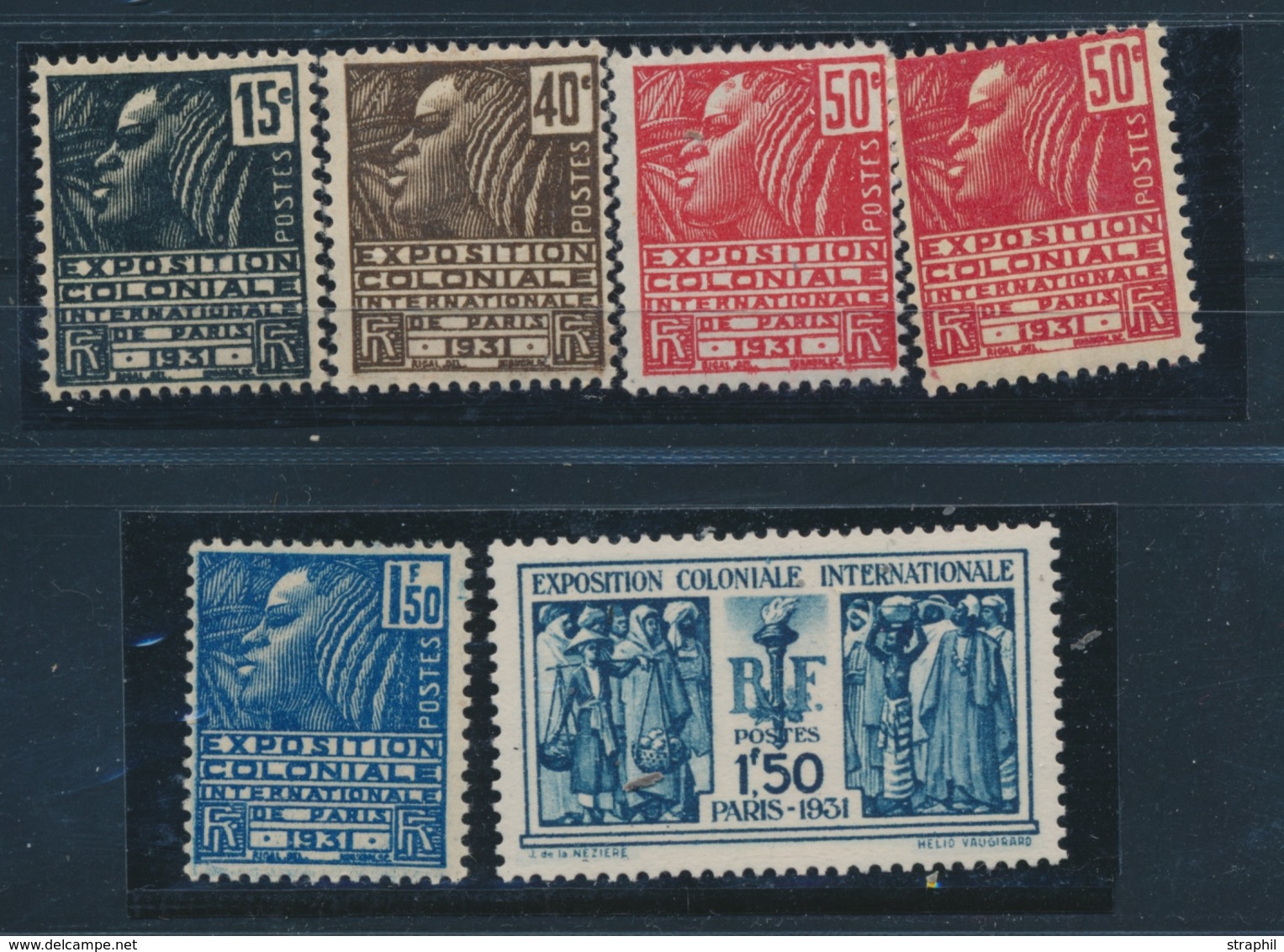 ** N°270/74, N° 272a - TB - Unused Stamps