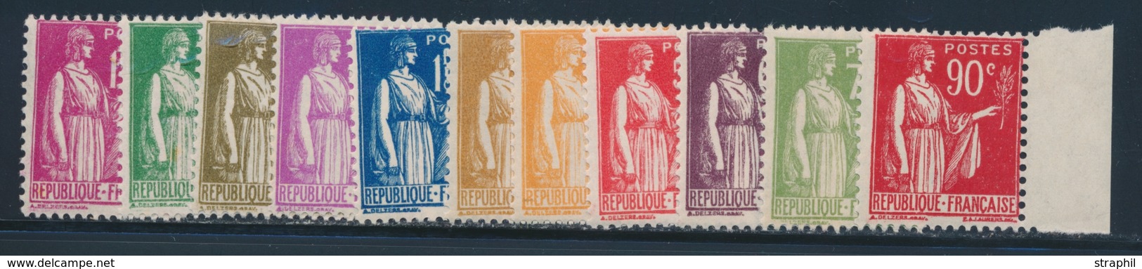 ** N°280/89 - PAIX - TB - Unused Stamps