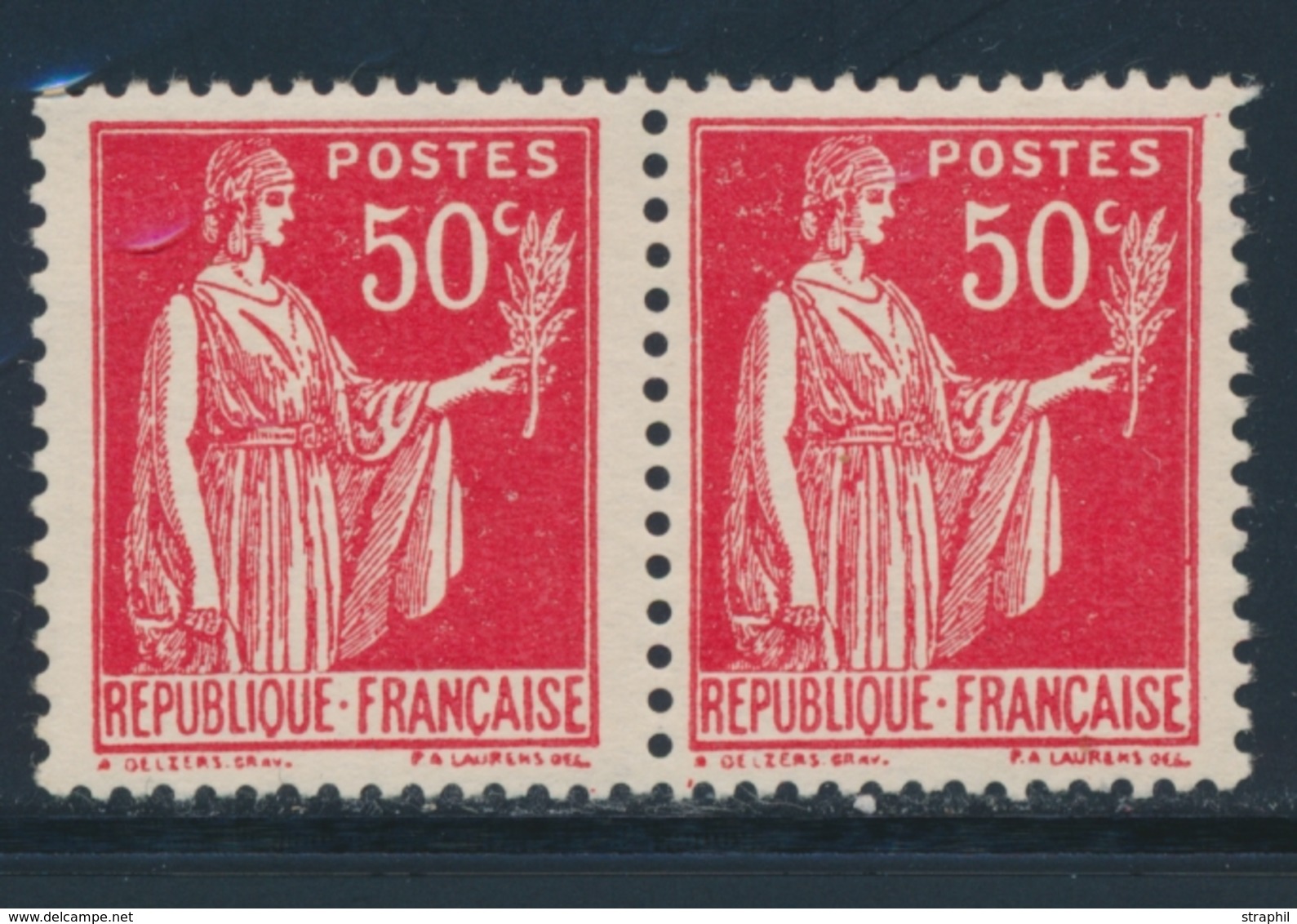 ** N°283s - Paire - FAUX DE BARCELONE - TB - Unused Stamps