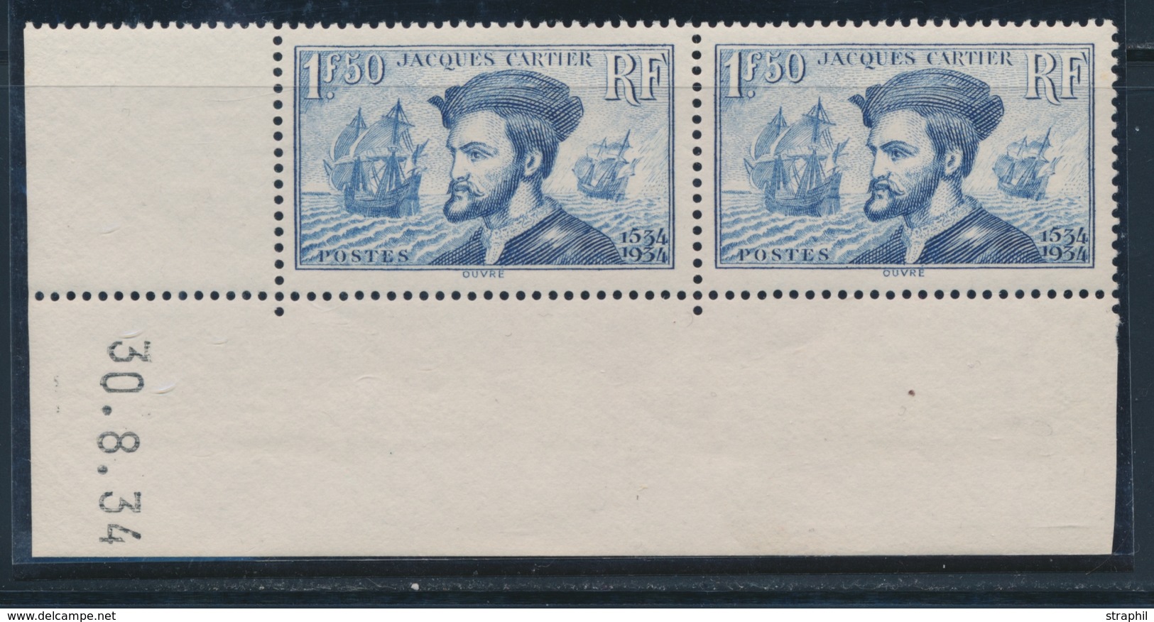 ** N°297 - Paire - CDF - TF - TB - Unused Stamps