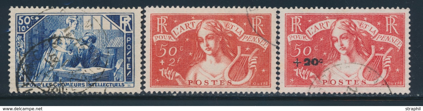 O N°307/08, 329 - TB - Unused Stamps