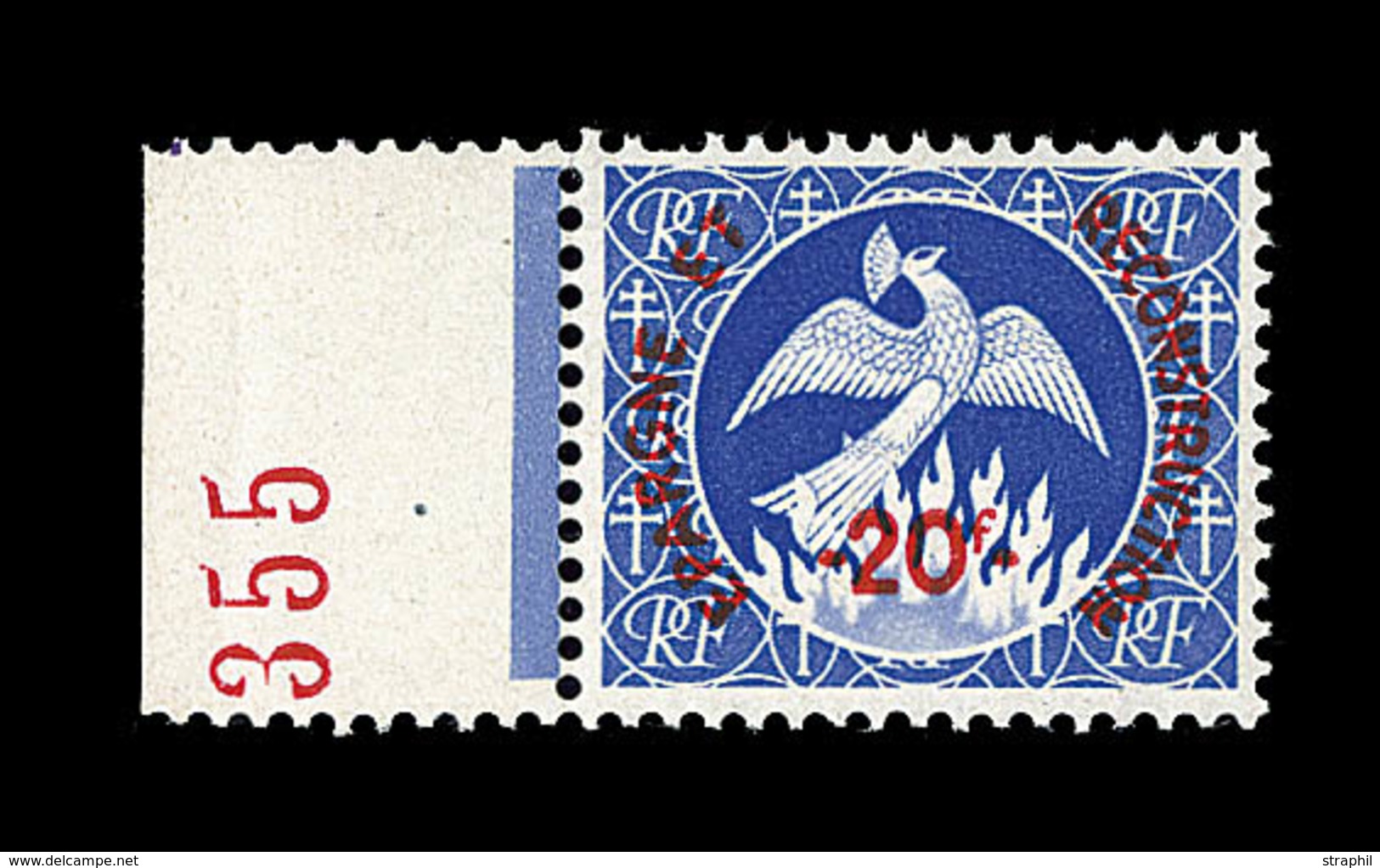 ** Mau N°701O - Phénix Surchargé - BDF - TB - Unused Stamps