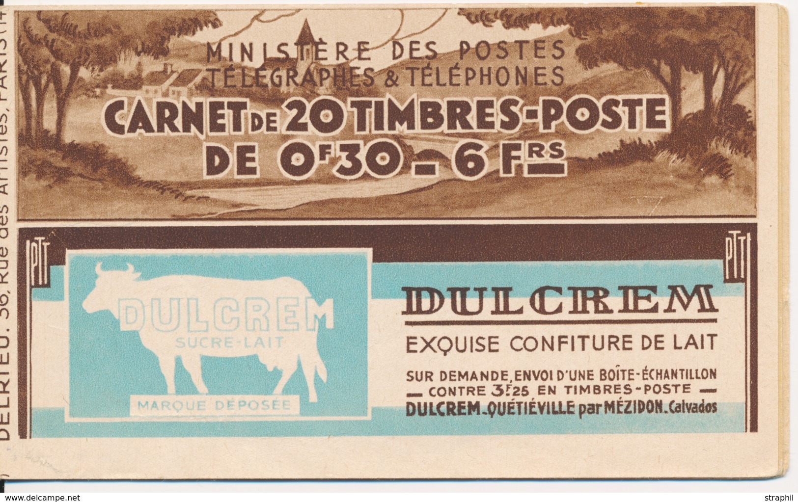 ** N°360 C1 - P. Aérienne, BYRRH X2, CCP - S21 - Couv. DULCREM, ECOLE - TB - Other & Unclassified