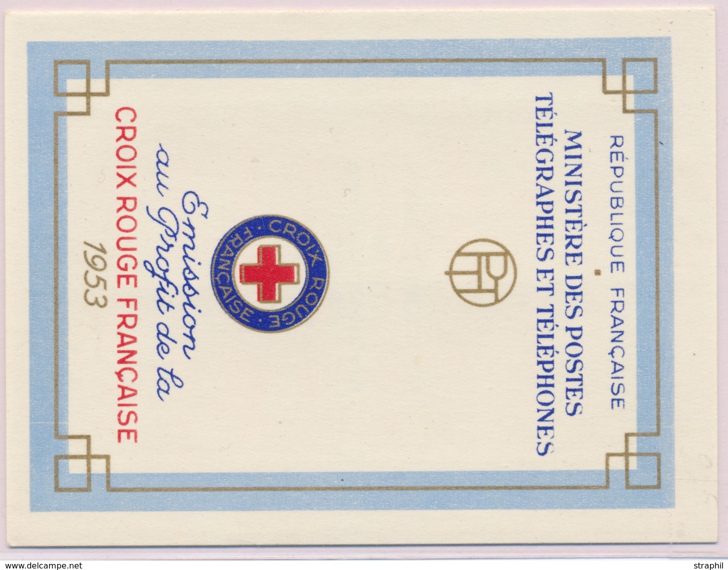 ** N°2002 - Année 1953 - TB - Red Cross