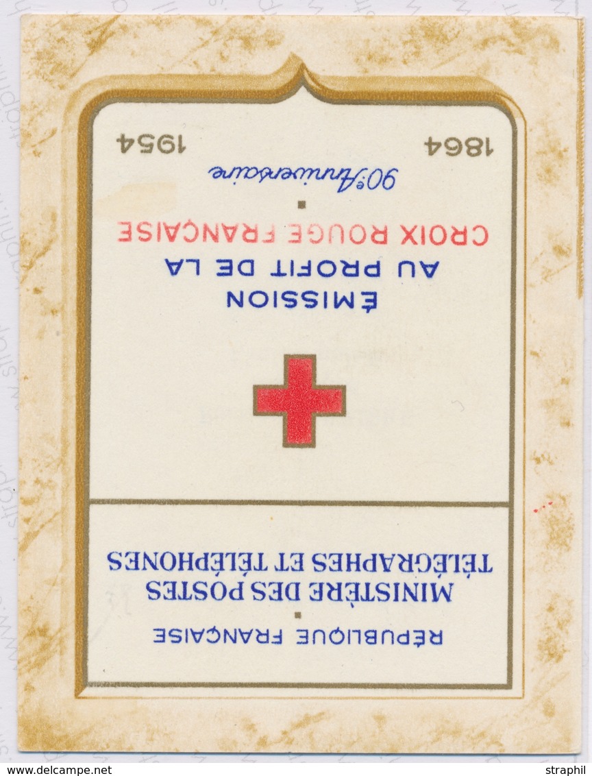 O N°2003 - Année 1954 - Obl. Grd Cachet Rouge - TB - Red Cross