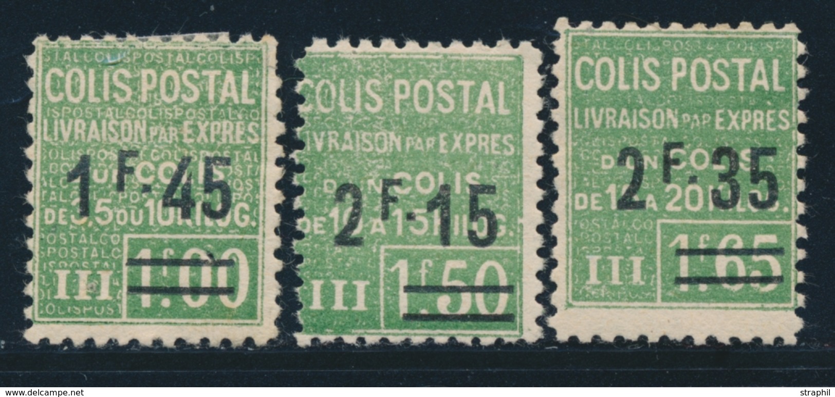 * N°92/94 - 3 Valeurs - TB - Mint/Hinged