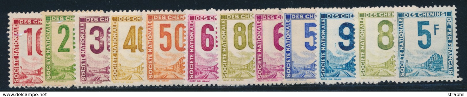 ** PETITS COLIS  N°1, 3A/5, 8/12, 14/6, 19, 25, 30 - 16 Valeurs - TB - Mint/Hinged