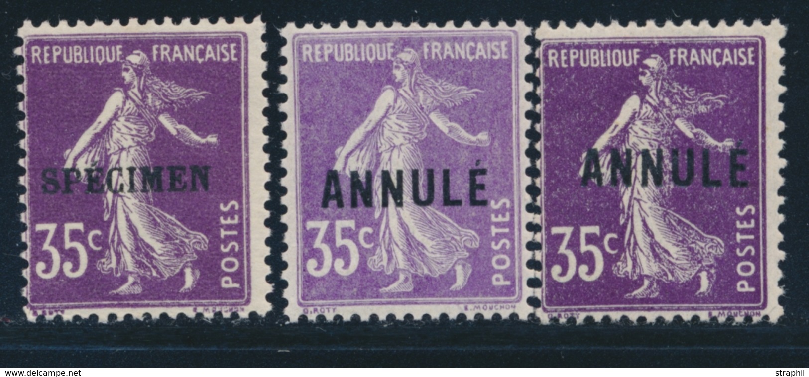 ** N°142 CI1/2, 142a CI1 - 3 Val - TB - Lehrkurse