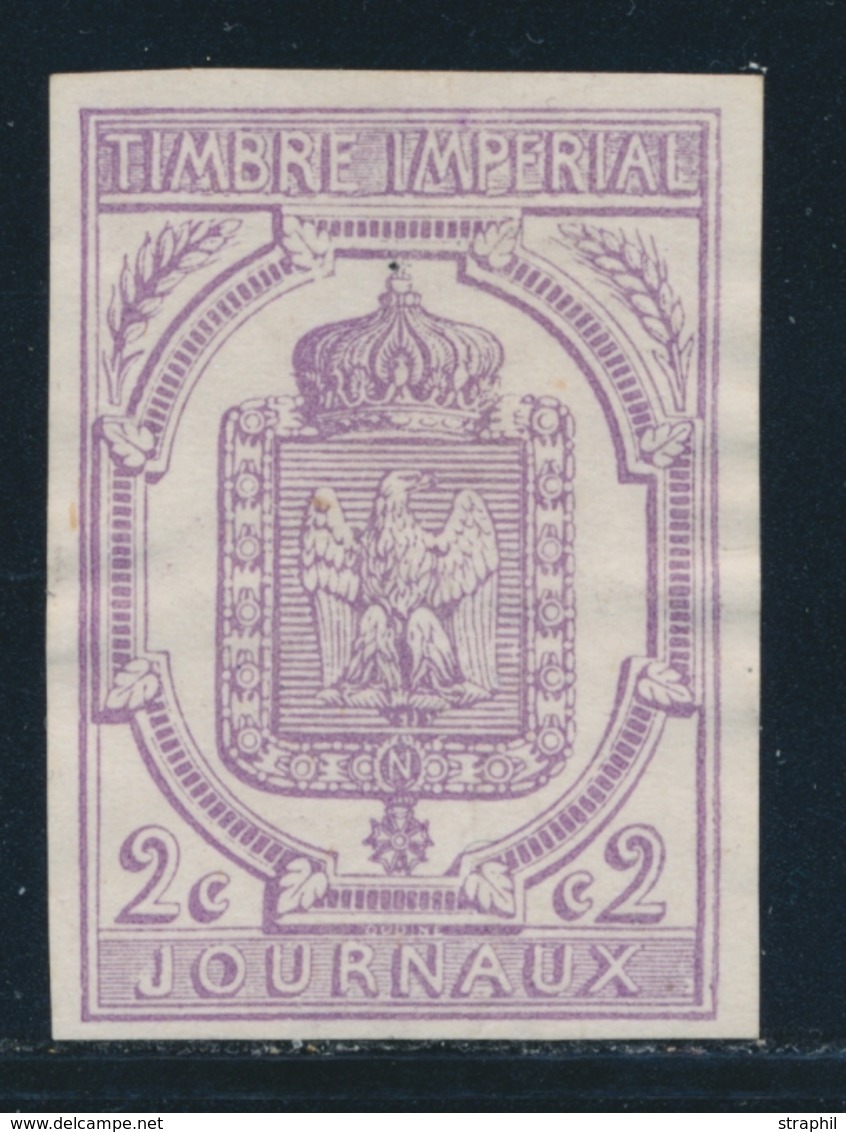 (*) N°1 - 2c Lilas - TB - Journaux