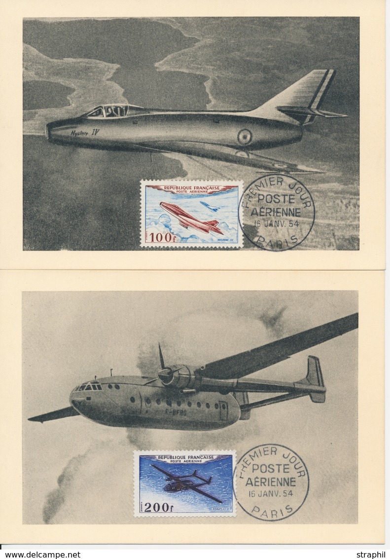 CM PA N°30/33 - Obl. PJ 15/01/54 - TB - Unclassified