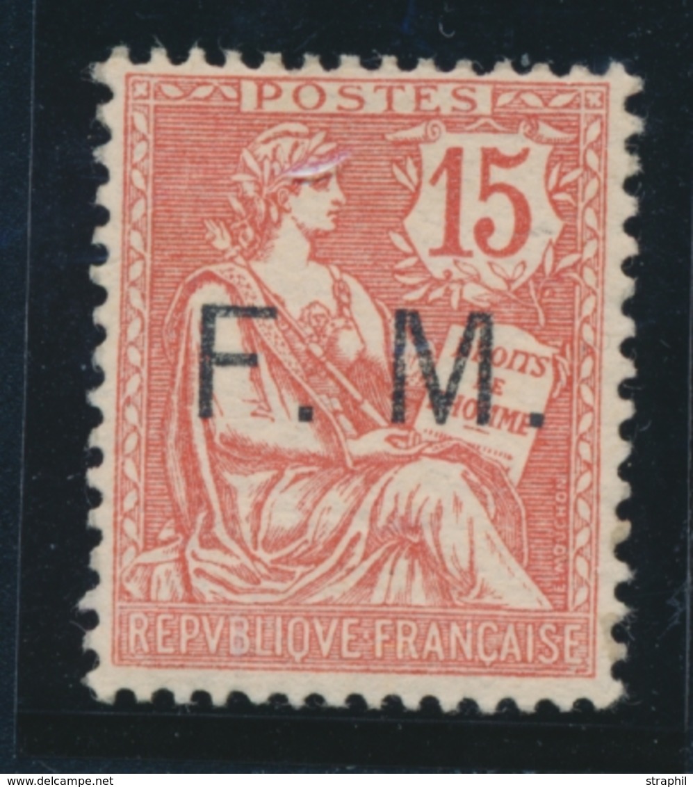 ** N°2 - 15c Vermillon - TB - Military Postage Stamps