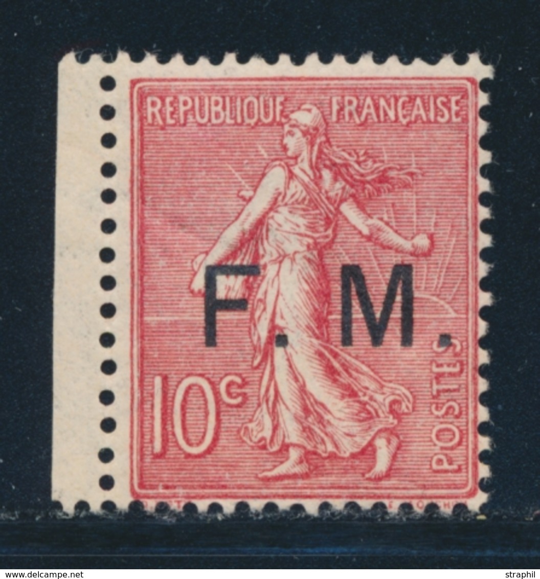 ** N°4 - 10c Rose - Petit BDF - TB - Timbres De Franchise Militaire