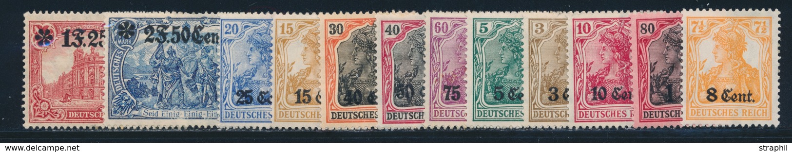 * POSTES D'ETAPES N°26/37 - TB - War Stamps
