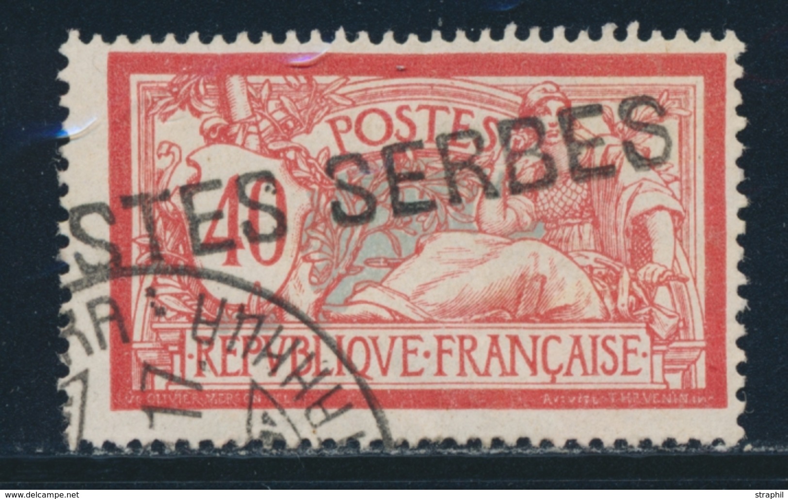 O POSTES SERBES N°11 - TB - Guerre (timbres De)