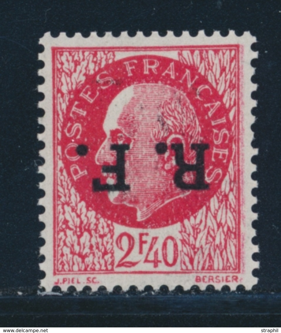 ** Lyon - N°12 - 2F40 -  Surch. Renversée - TB - Bevrijding