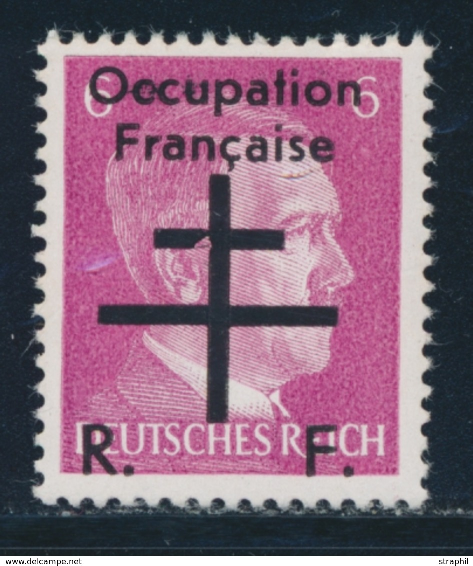 ** Occupation Française N°1 - 6pf Violet - TB - Bevrijding