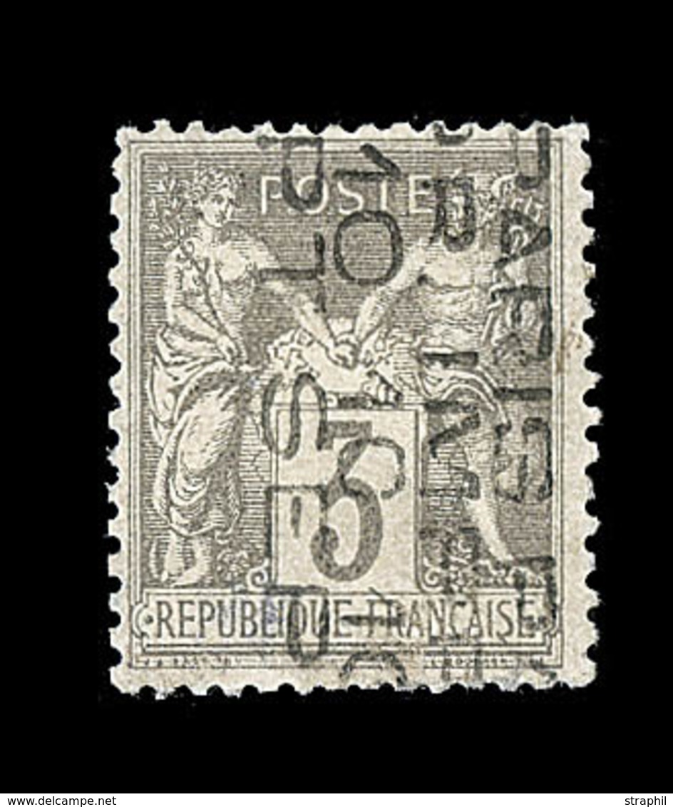 (*) N°13 - 3c Gris - Signé Calves - TB - 1893-1947