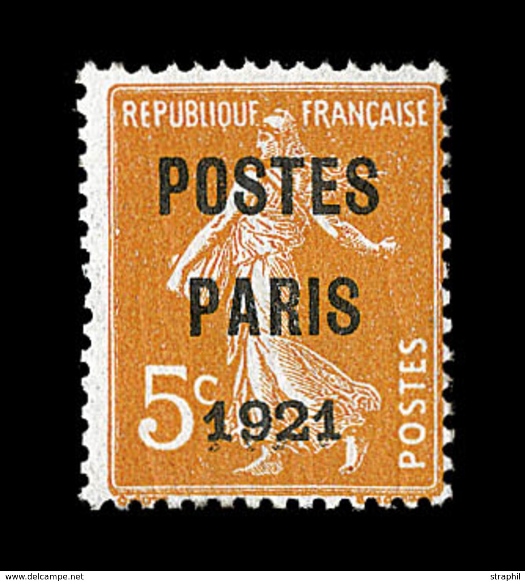 ** N°27 - 5c Orange - Rare - TB - 1893-1947