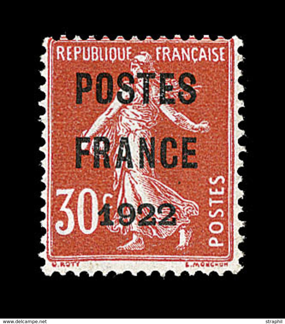 * N°38 - 30c Rouge - Signé Scheller - TB - 1893-1947
