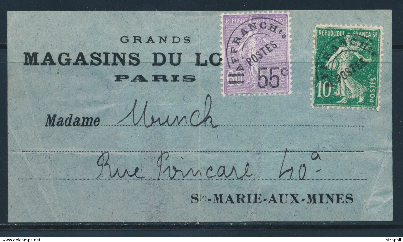 F N°47, 51 - S/Bande Magasin Du Louvre - B/TB - 1893-1947