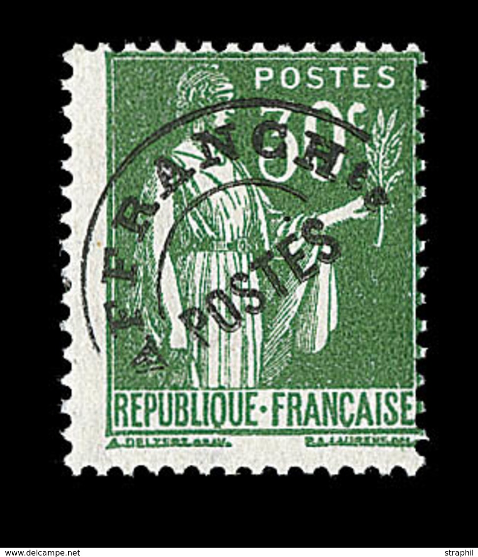 ** N°69 - 30c Vert - Non Emis - Signé Calves - TB - 1893-1947