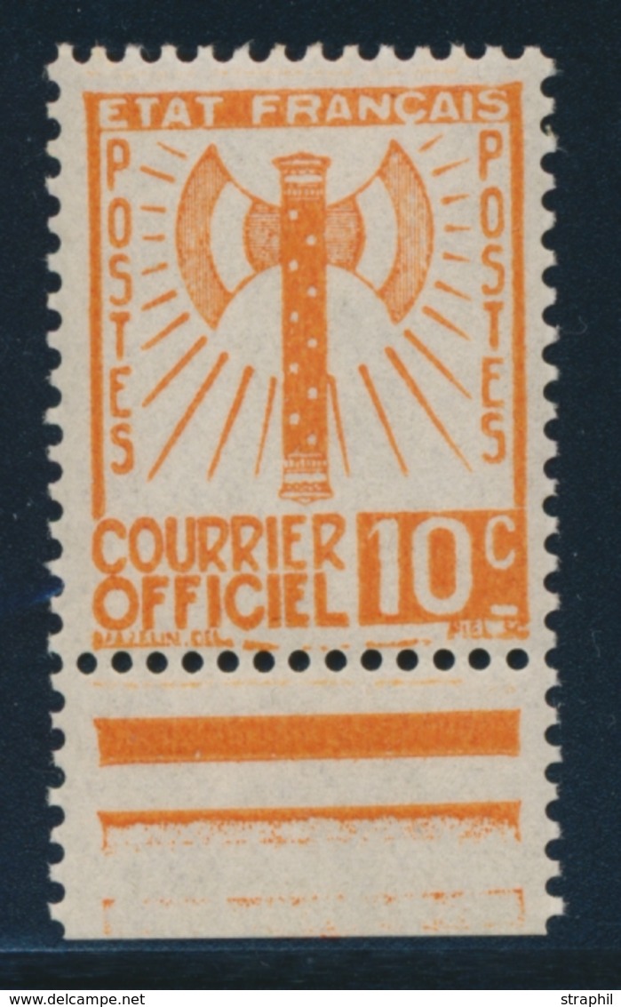 ** N°1 - 10c Brun Orange - BDF - TB - Mint/Hinged