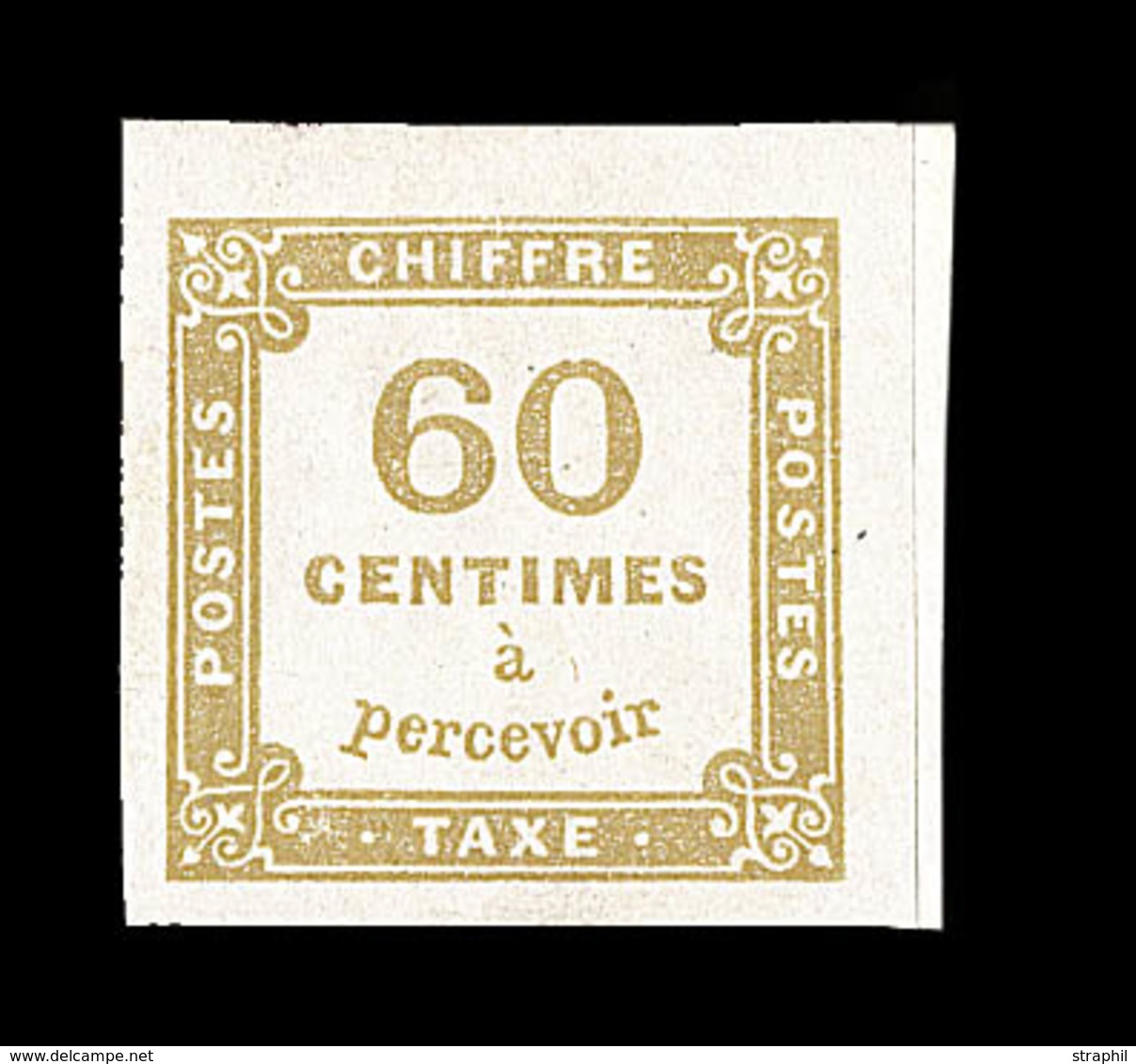 * N°8 - 60c Jaune Bistre - Belles Marges - Signé Roumet - TB - 1859-1959 Nuevos