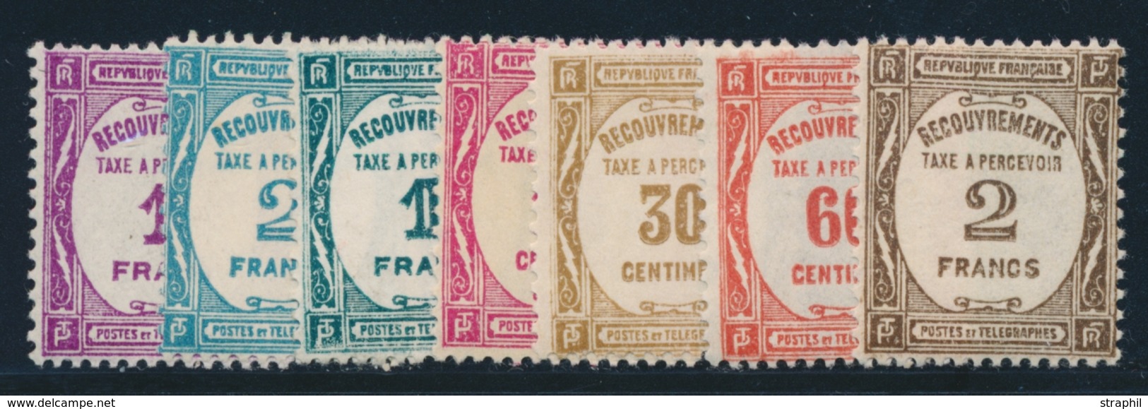 ** N°55/62 - TB - 1859-1959 Postfris