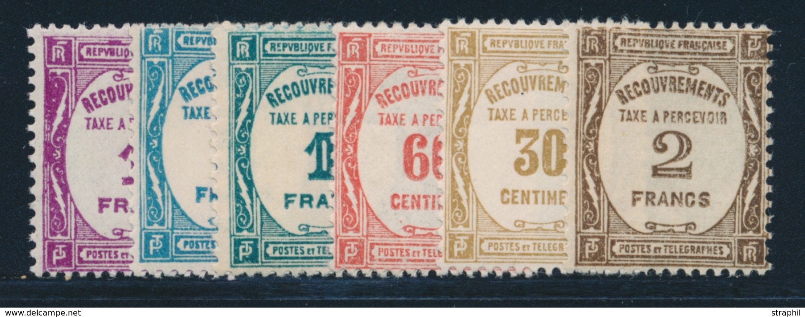 ** N°55/62 - TB - 1859-1959 Neufs