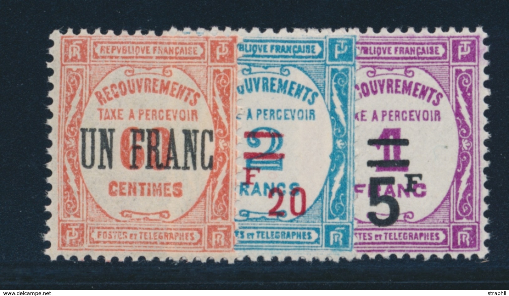 ** N°63/65 - TB - 1859-1959 Postfris