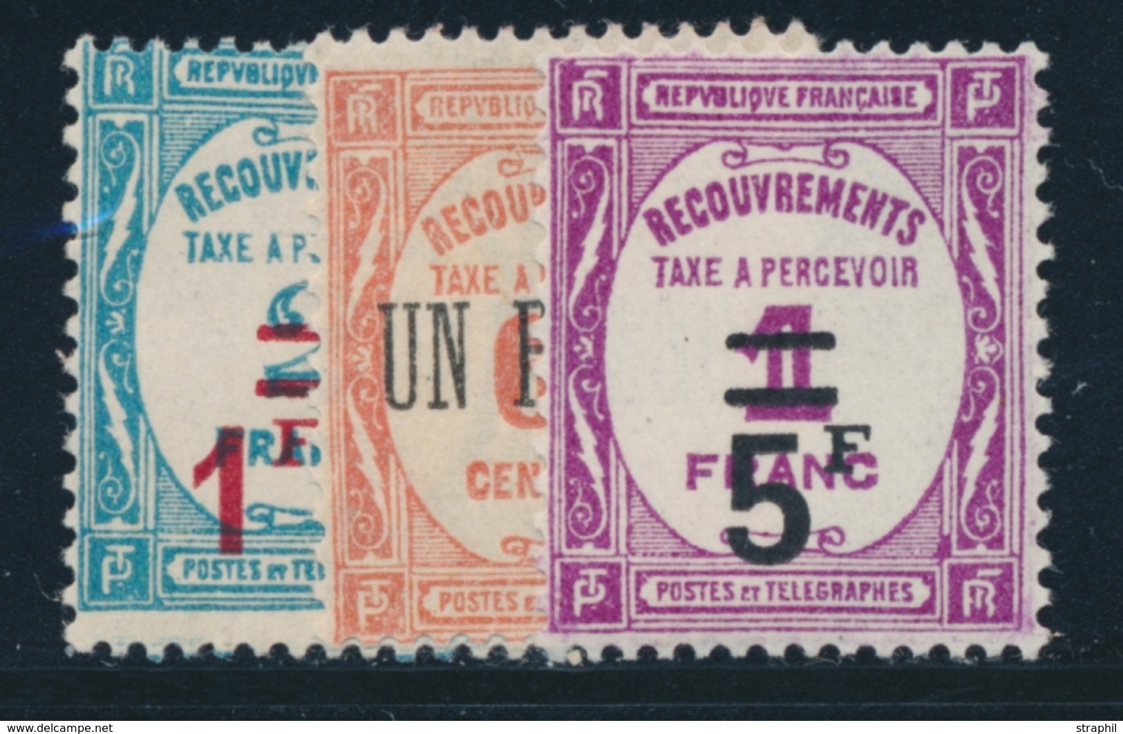 ** N°63/65 - TB - 1859-1959 Mint/hinged