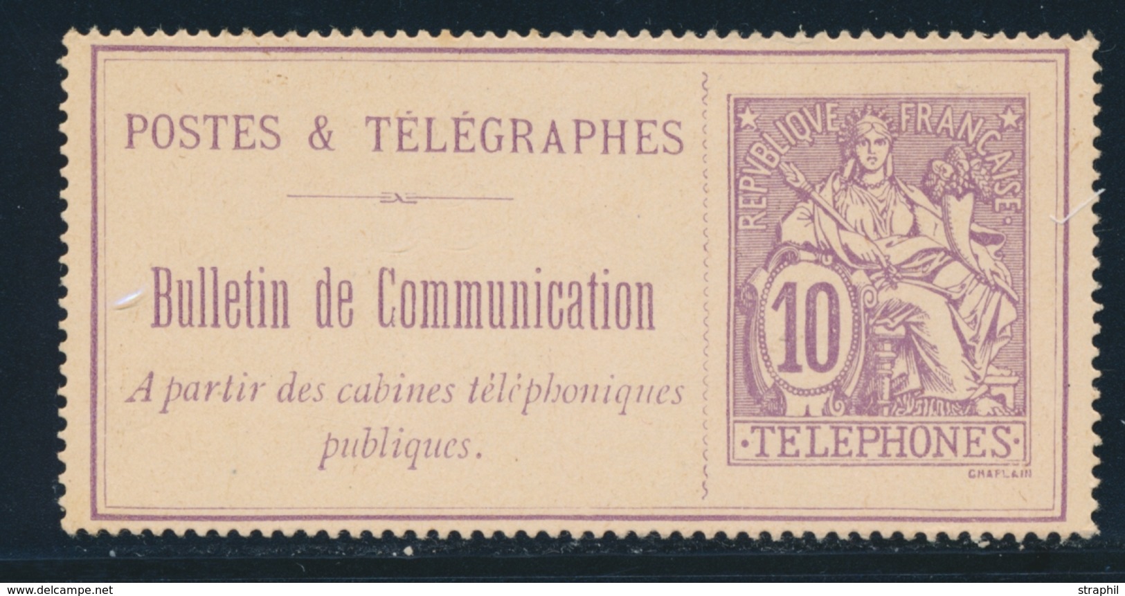 (*) TELEPHONE N°22 - TB - Telegramas Y Teléfonos