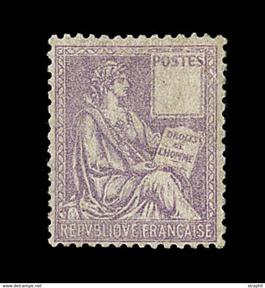 * N°115 - Valeur Omise - Signé A. Brun - FAUX - Unused Stamps