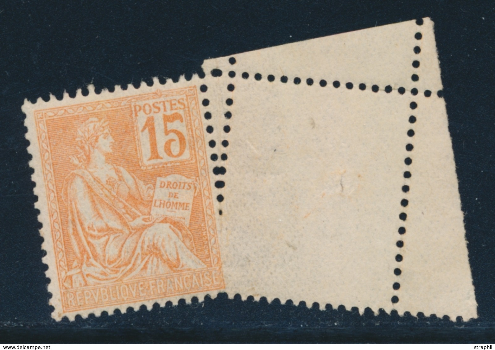 ** N°117 - Piquage Oblique - TB - Unused Stamps