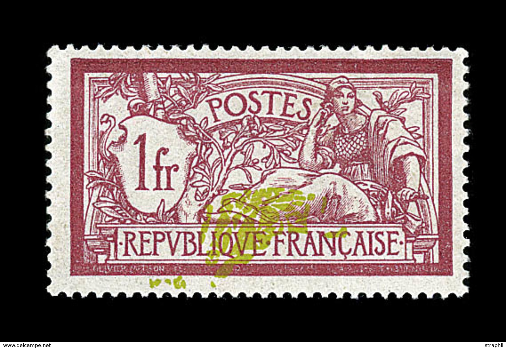 ** N°121b - Centre Déplacé - TB - Unused Stamps