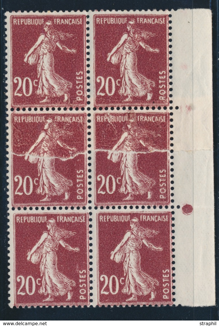 ** N°139 - Bloc De 6 - BDF - Impression S/raccord - TB - Nuevos