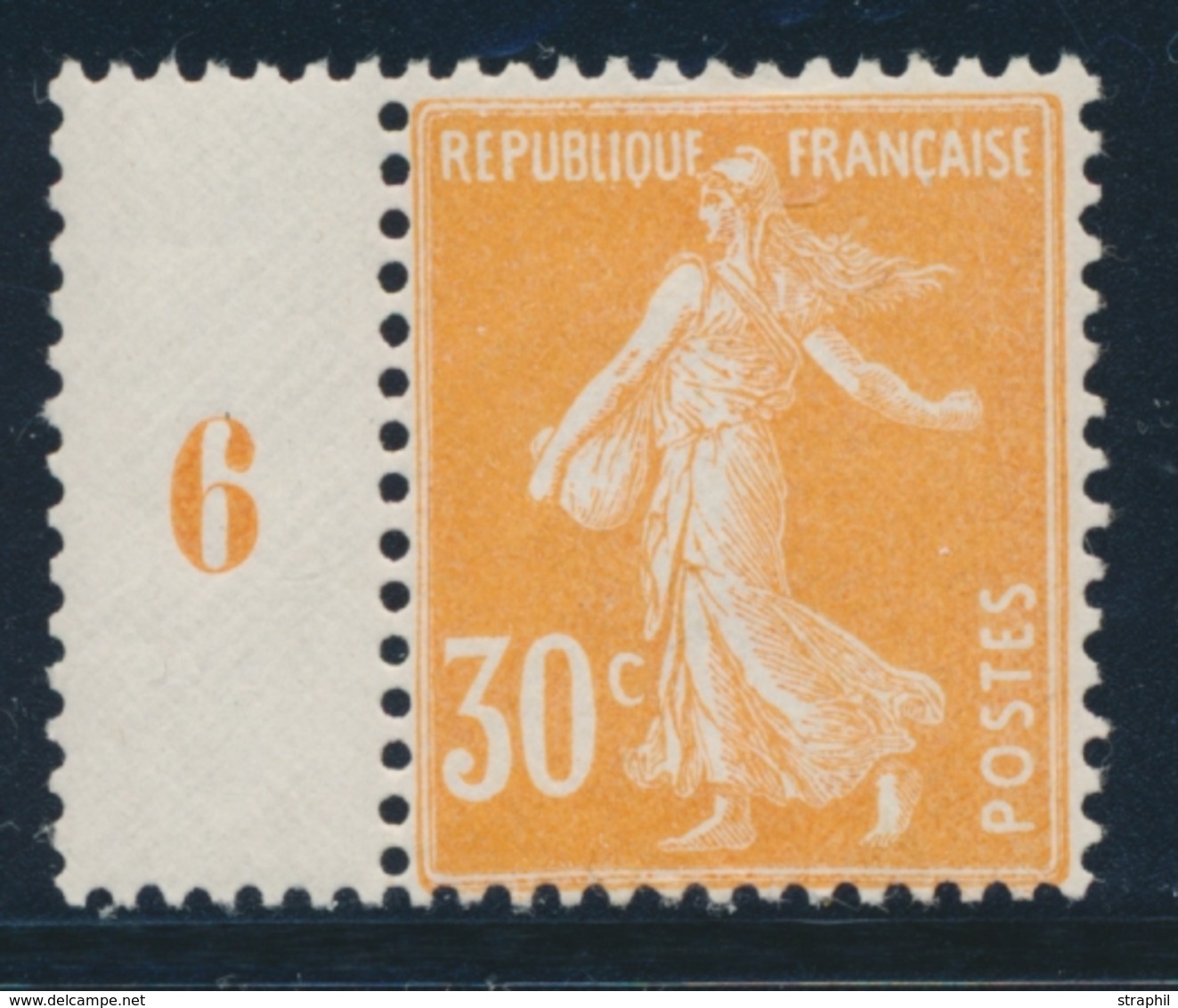 ** N°141c - Papier X - TB - Unused Stamps