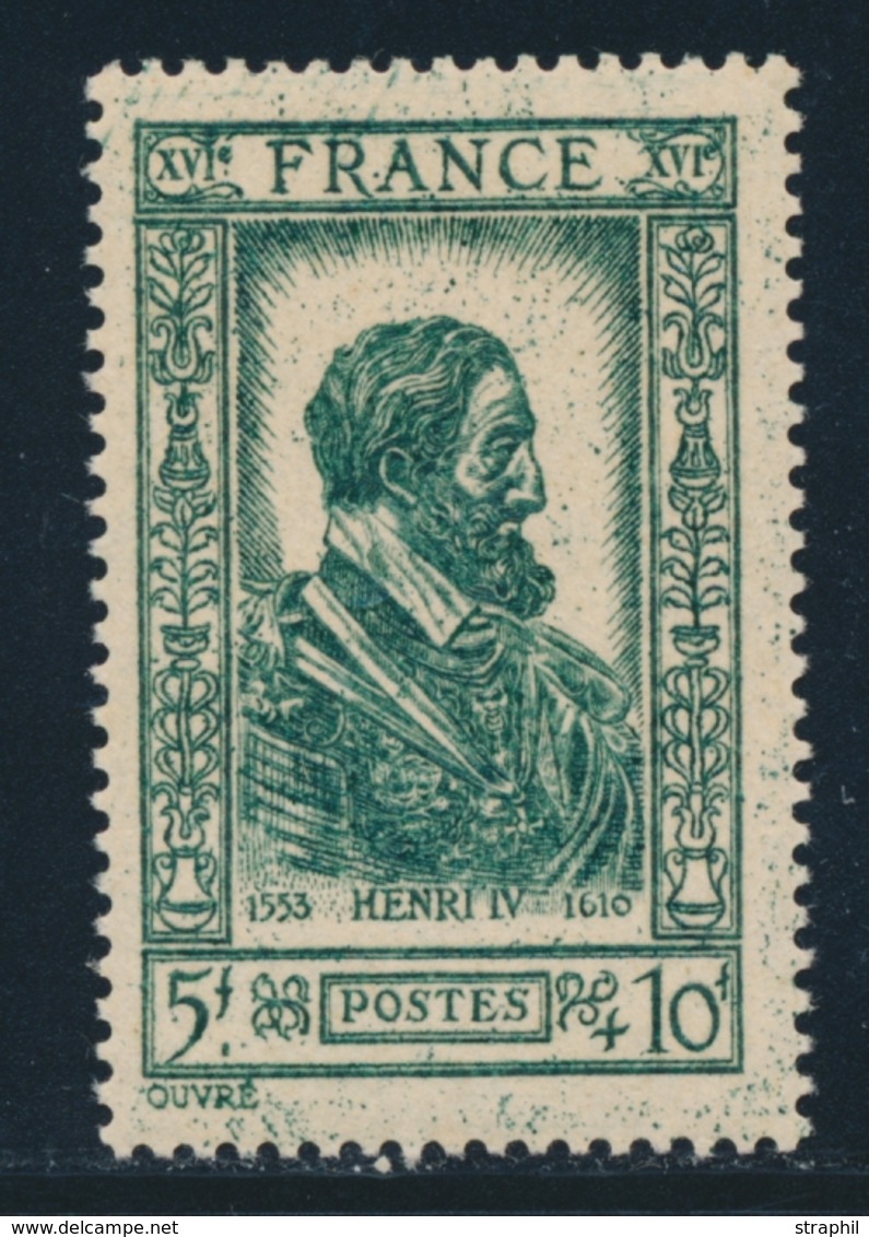 ** N°592 - Henri IV - Impresion Métallique - TB - Unused Stamps