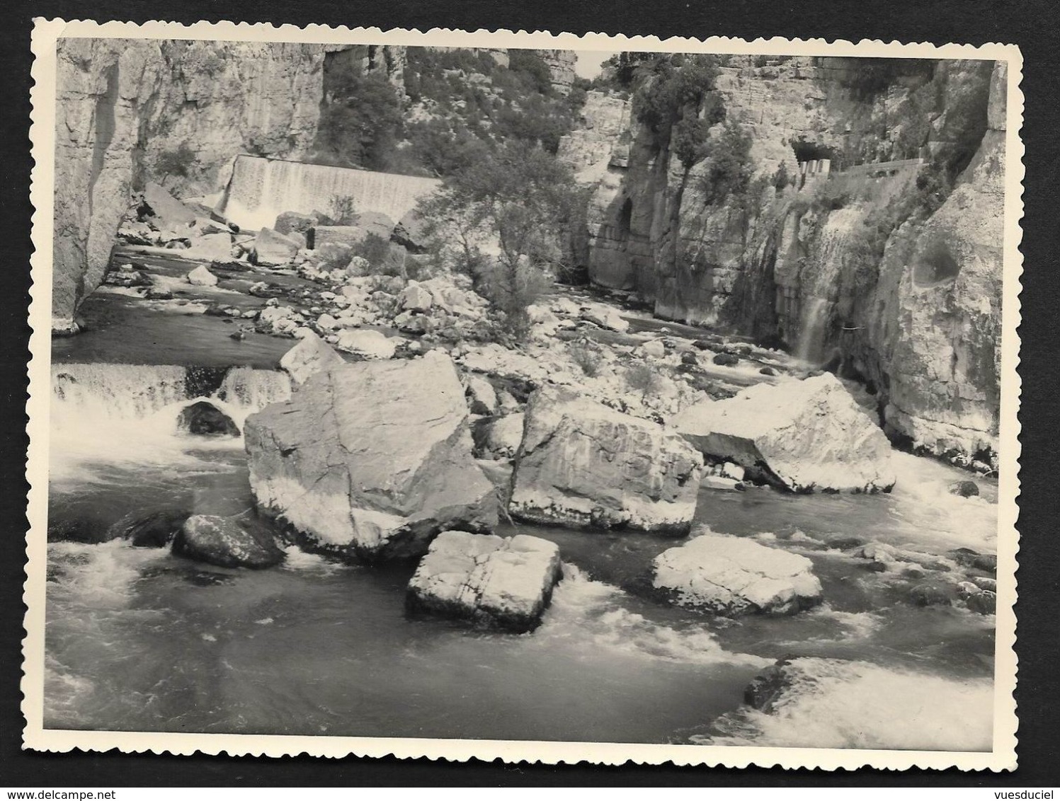 Barrage De Quinson , Gorges Du Verdon Régusse Brignoles Flayosc Var Provence X2 Photos Grand Format (No CP) 13X17cm Env - Brignoles