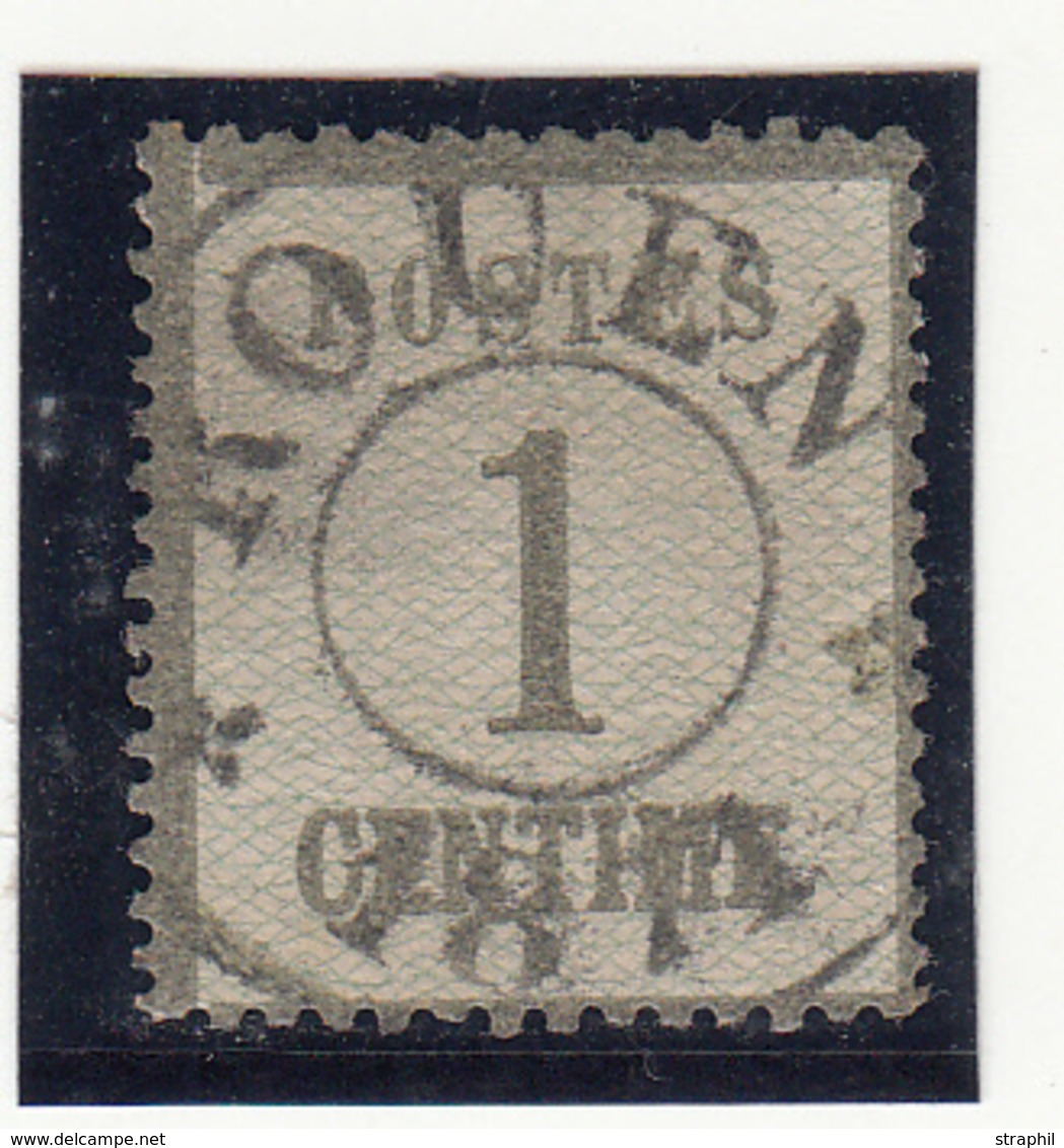 O N°1 - Obl. Rouen 1871 - Cachet Provisoire - TB - Andere & Zonder Classificatie